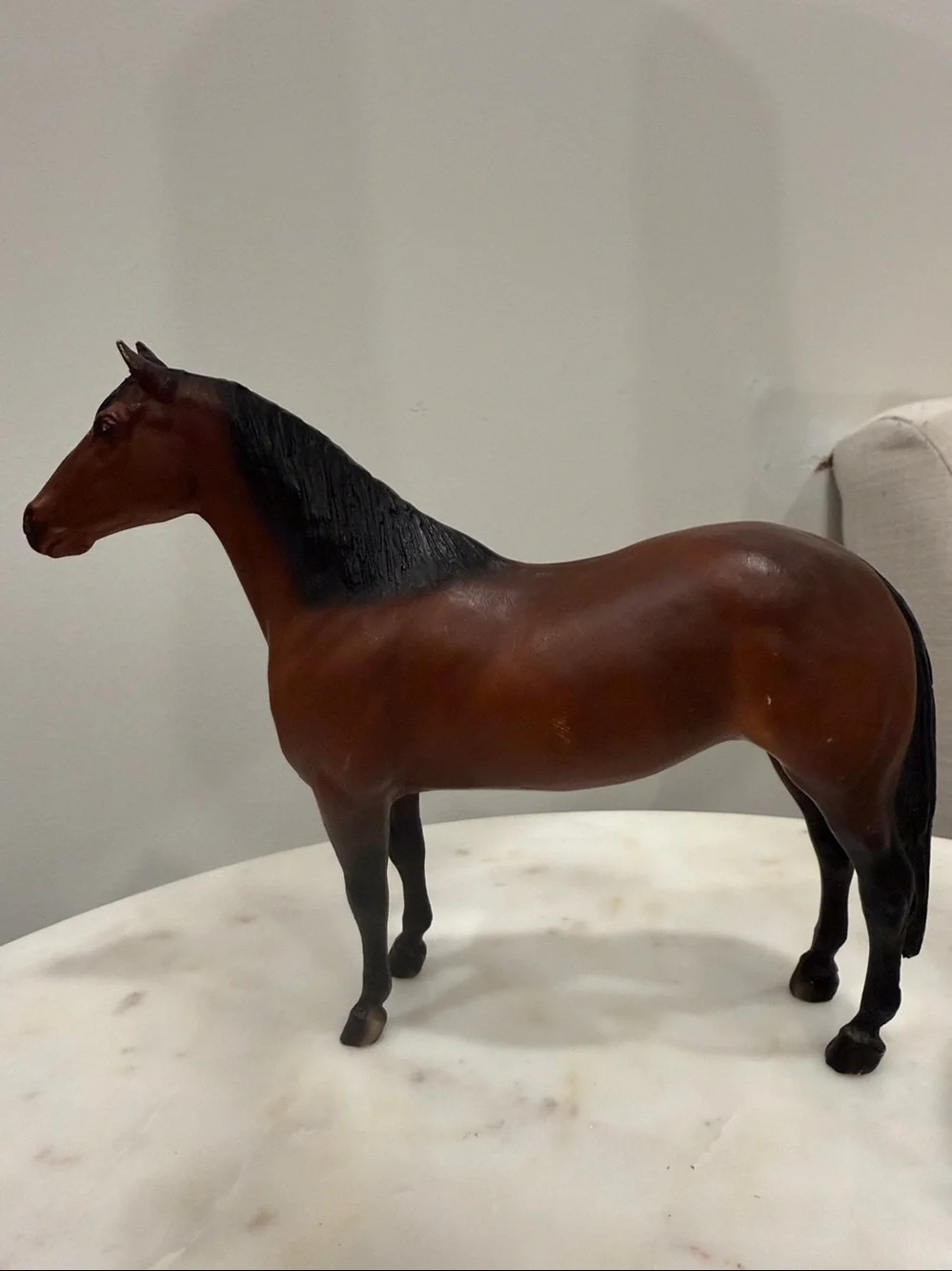 Vintage Breyer Horse Galiceno Dark Bay 7